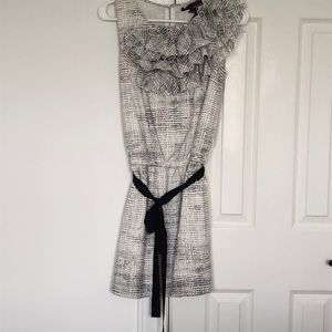 Line & Dot B&W dress